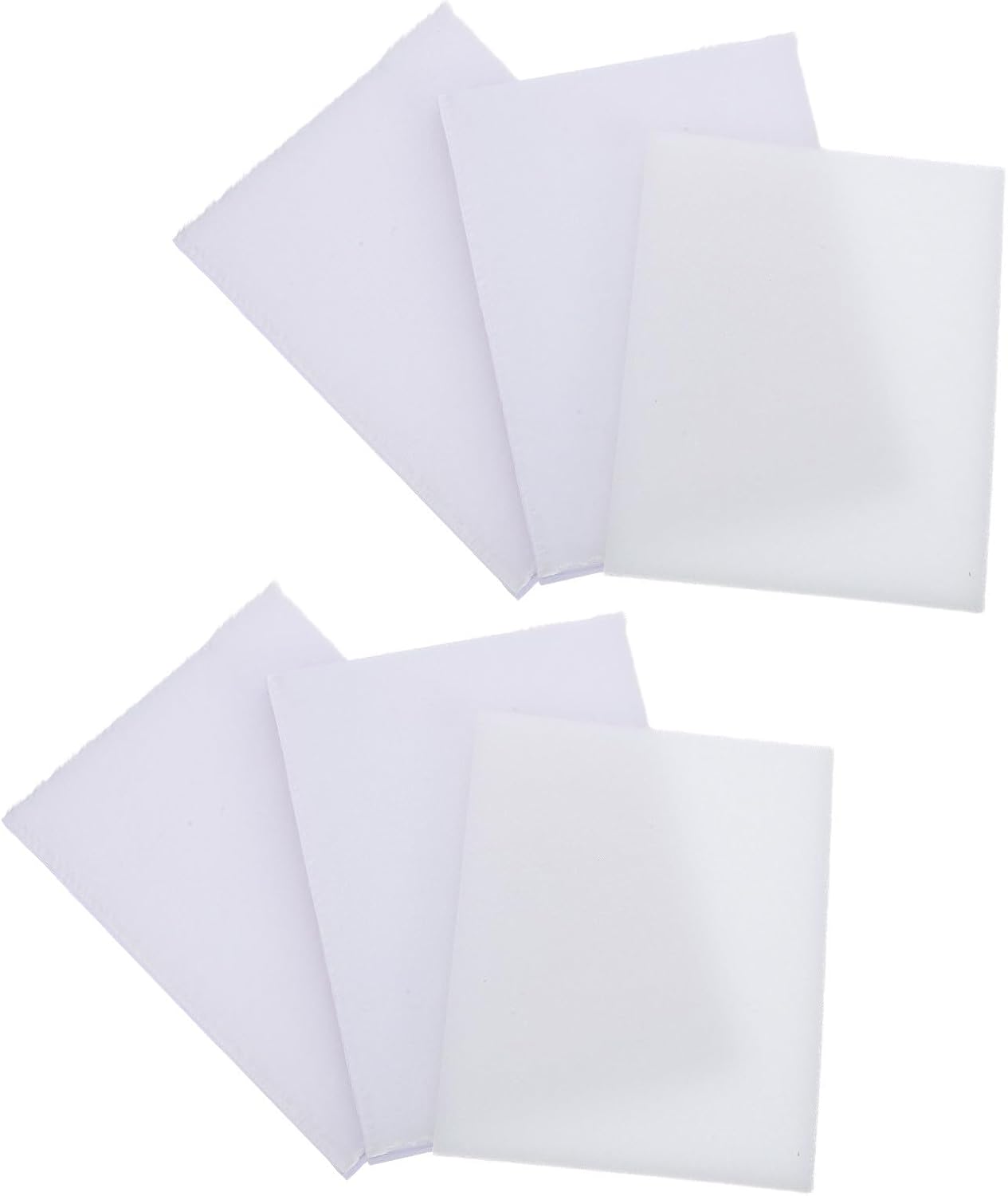 6pcs Paint Edger Tool Pad Refills Replacement Sponge Pads for Professional Finish and Easy Installation 4.7x3.5 Inch for Interior Paint Jobs and Versatile Application