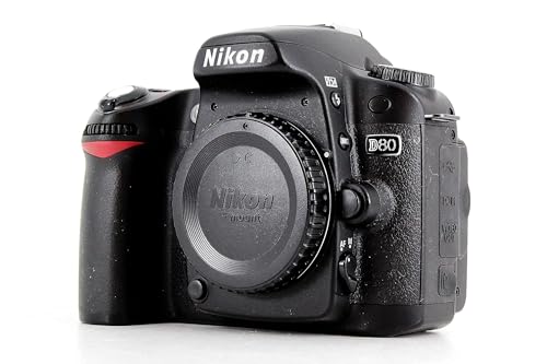 Nikon D80 Appareil photo numérique Reflex 10.2 Boîtier nu Noir