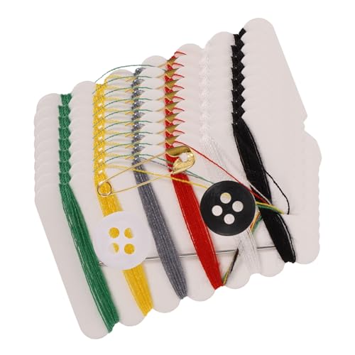 Confection de vêtements avec aiguilles à coudre et fils en kit de 100 pièces