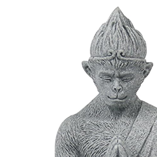 Statue de Bouddha Singe miniature 10cm pour decoration de table