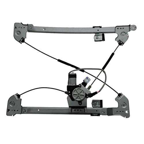 Image of TRQ Front Left Power Window Regulator & Motor Assembly Drivers Side Compatible with 2004-2008 Ford F-150 2006-2008 Lincoln Mark LT