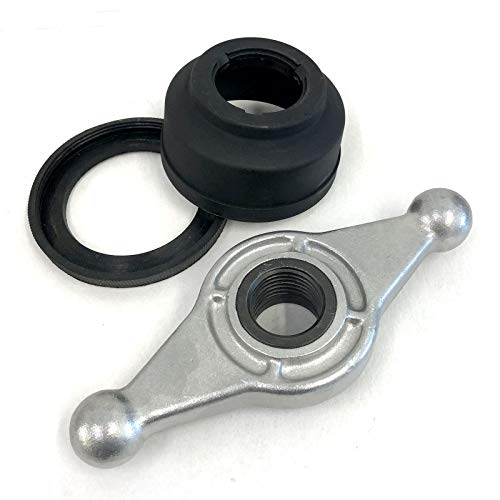 USA Made 40mm X 8mm Shaft Steel Wheel Balancer Wing Nut Set - Fits All Hunter DSP and GSP Models Including Road Force Balancers - 76-432-1, 76-438-2