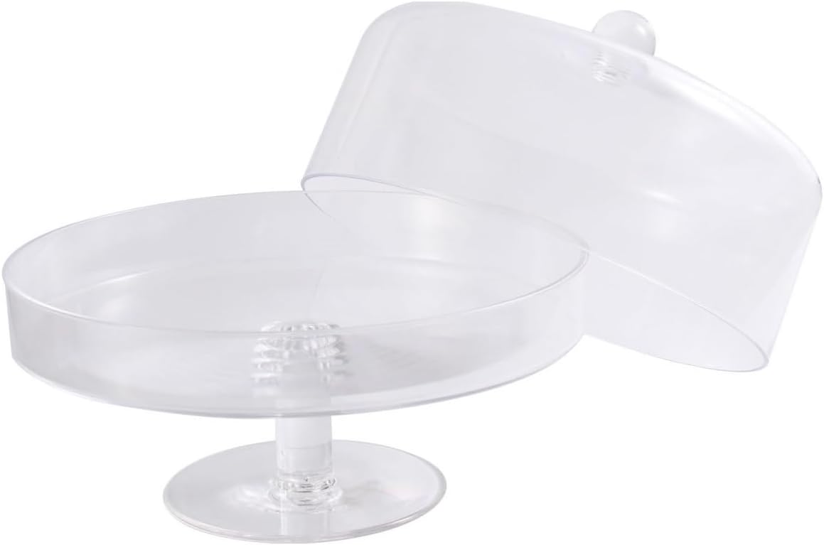 Acrylic Arched Food Cover for Cake and Salad Easy to Use and Heat Concentrating Food Cover Suitable for Indoor and Outdoor Use