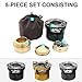 MOMOJIA Windproof Camp Stove Portable Alcohols Burners Picnics BBQ Furnaces Light Weight Tiny Stove for Camp Hiking