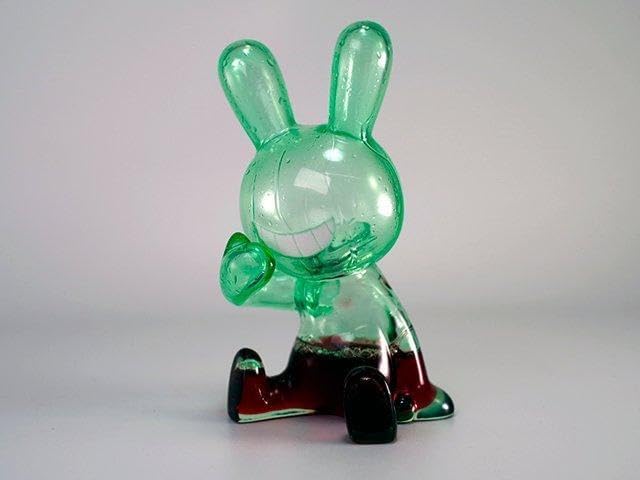 みときち シャンパンカクテルとうさぎ シーグラス／天然石／フレーム