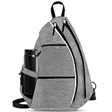Pickleball Bag, Tennis Bag with Dual Racquet Holder, Waterproof Durable Tennis Racket Bag, Tennis Ba