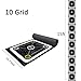 HUAGHEE Rubber Agility Ladder 15 Ft Non-Slip Speed Agility Training Ladder for Soccer Footwork Training，Flat Agility Ladder for Children's Physical Training Equipment (15 ft)