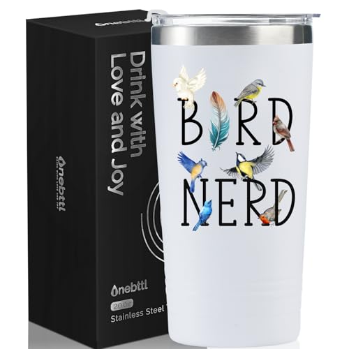 Onebttl Bird Watching Tumbler for Lovers & Watchers, 20oz Stainless