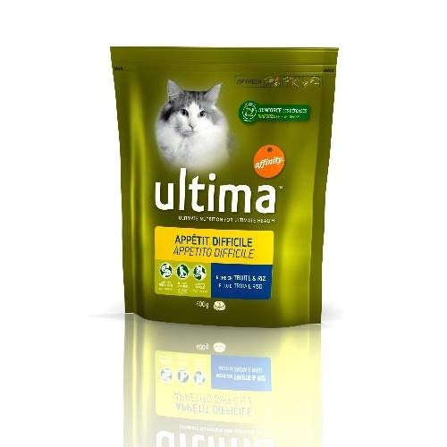 Ultima Chat Appétit Difficile les repas sereins à la maison avec vos quatre grands sacs 400g