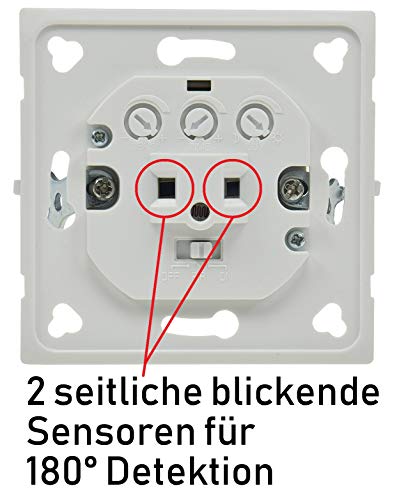 Bewegungsmelder Unterputz ChiliTec 180° mit Infrarot-Technologie