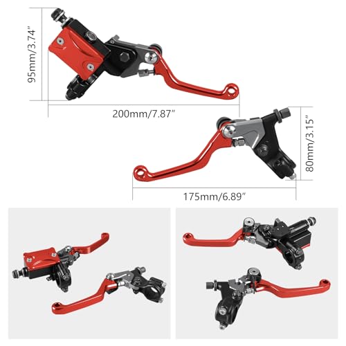 Levier de frein moto câble Honda CRF450X CRF250X commande couleur or