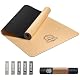 Yogamatte Kork Hapbear XXL – Rutschfeste Yoga Matte 183 x 92 cm