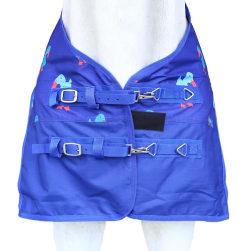 Image of Challenger 1200D Turnout Waterproof Rain Light-Weight Sheet Plaid Horse Blanket 3EE11G
