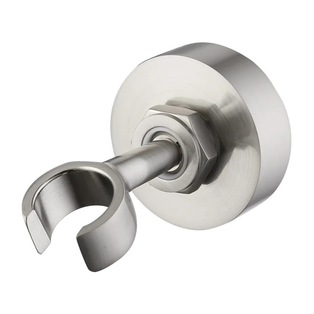 Hgniang B Adjustable Shower Head Holder Handheld Drill Showerhead Rack Athroom Wall Mount Racket Rotation