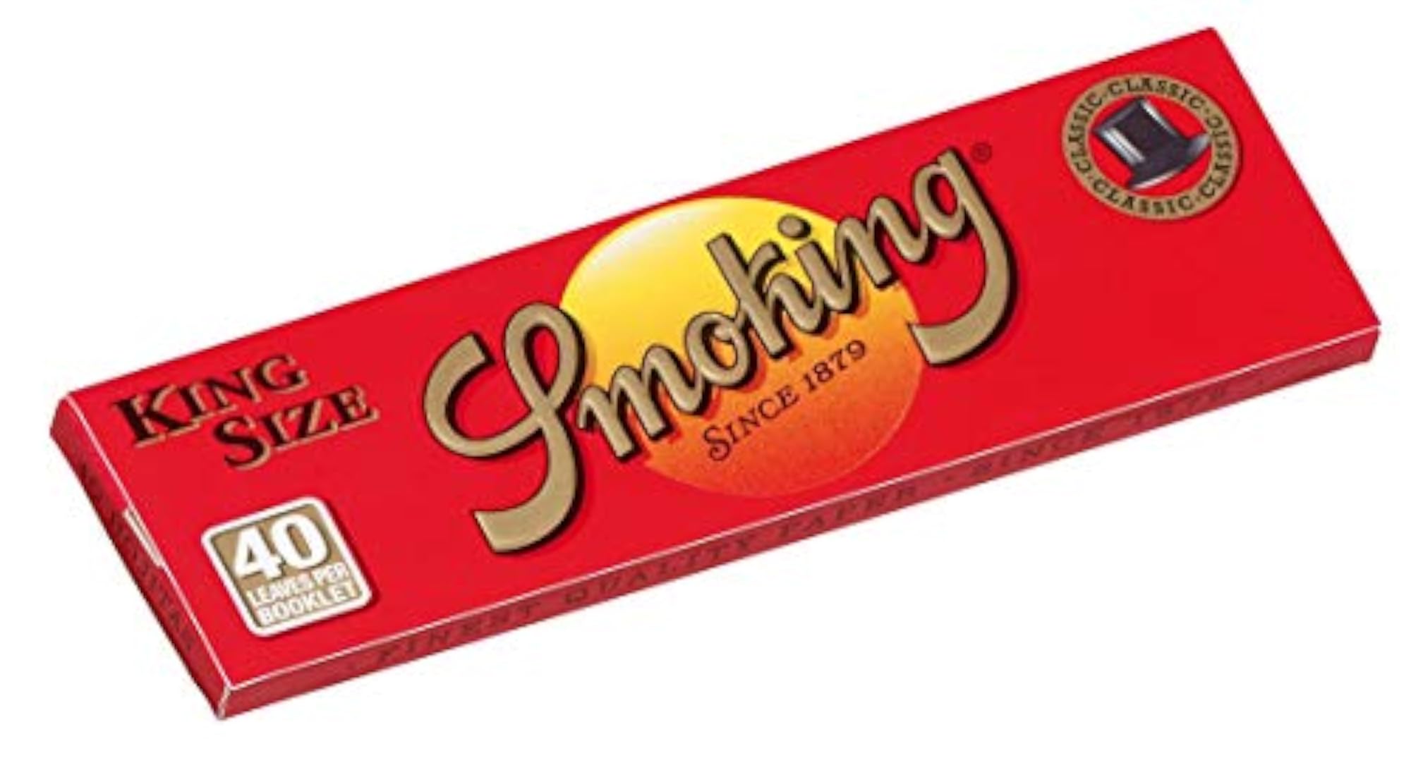 RED 98 (SUN) King Size Cigarette Rolling Paper Pack
