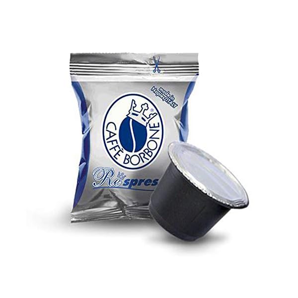 Borbone - 400 cápsulas Respresso azul compatibles con Nespresso