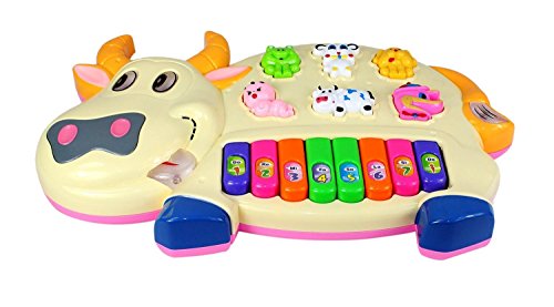 Image of Magicwand Funny Musical & Educational Cow Piano for Kids