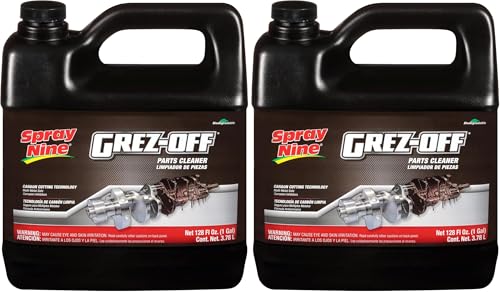 Image of Spray Nine 22701 Grez-Off Heavy Duty Degreaser, 1 Gallon (Packaging may Vary) (Pack of 2)