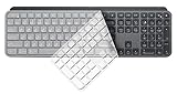 Dust-Proof Silicone Keyboard Skin Cover Compatible for Logitech Craft Advanced Wireless Keyboard & L
