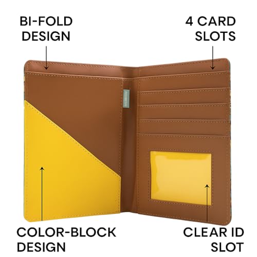 Chumbak Women’s Passport Holder, Vegan Leather Travel Wallet & Card Organizer, Stylish Document Organizer with Slots for Debit, Credit, ATM, Aadhar, PAN – Perfect for Ladies