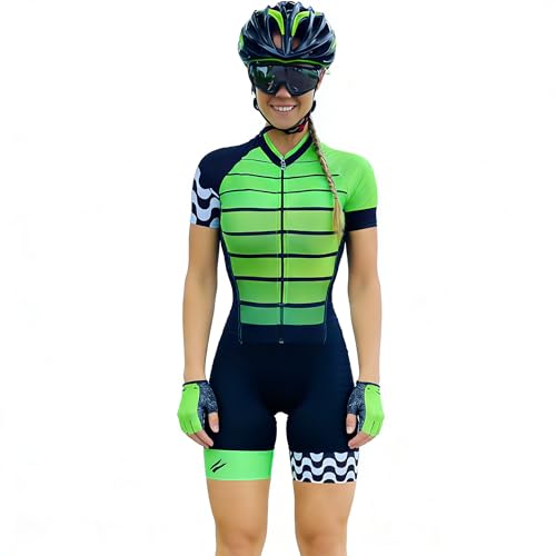 Combinaison de cyclisme pour femme respirante contre la chaleur en triathlon