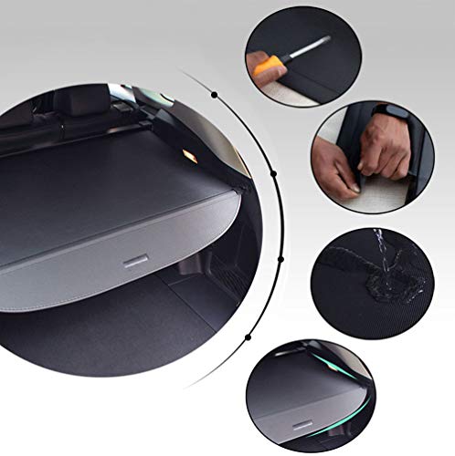 Kaungka Updated Version:cargo Security Rear Trunk Cover Retractable For 10-12 Lexus Rx270 Rx350 Rx450H Cargo Cover Black (There Is No Gap Between The Back Seats And The Trunk Cover) #TOP7