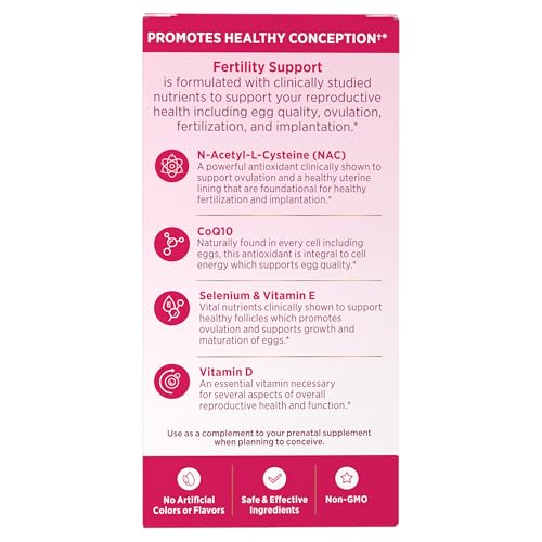 Nature’s Bounty Optimal Solutions Fertility Support, 90 Capsules