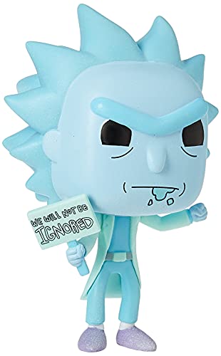 POP Funko Rick and Morty 666 Hologram Rick Clone Glows in The Dark