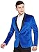 WINTAGE Men's Premium Velvet Notch Lapel Tuxedo Coat Blazer Jacket