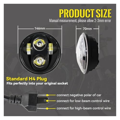 Phare LED 5-3/4" : résolvez le manque d'éclairage de votre BMW E30