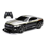 New Bright Foose Mustang RC Toy Car, Black/Grey