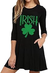 Green Shamrocks Glitter a