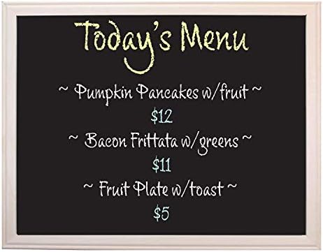 Wood Framed Black Chalkboard, 24" x 36"