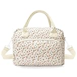 AOTM Lunch Bags for Women, 12L Large Insulated Lunch Box with Adjustable Shoulder Straps, Multi-Pockets Pack Lunch Bag Reusable Picnic Cooler Bag for Girls Adults, Lunch Tote for Work/School/Travel