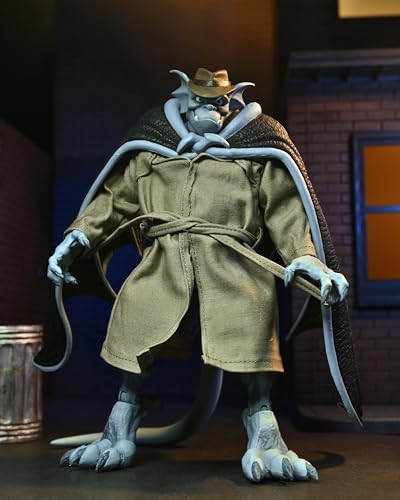 Image of NECA - Gargoyles Ultimate Detective Broadway Silver Falcon (with Closed Wings) Action Figure