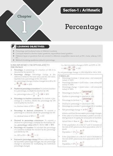 Image of Oswaal Objective Quantitative Aptitude for All Competitive Exams English Medium | Chapter-wise & Topic-wise with 1500+ Previous Years Questions | SSC, Banking, RRB, Defence, LIC | Edition