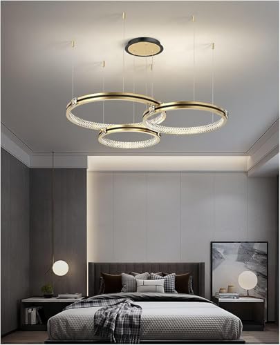 Lampes suspendues LED Modernes Bureau Hall Villa Plafonnier LWX - 3
