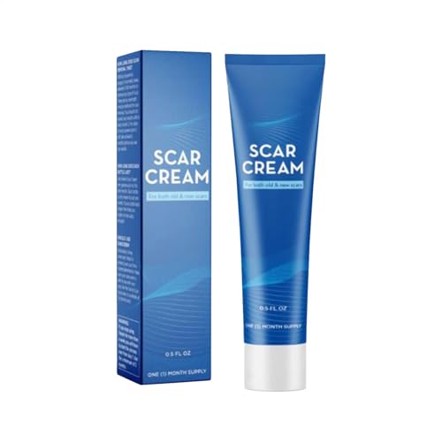 Gel de cicatriz | Gel curativo | Crema de eliminación de cicatrices | Reduce la aparición de cicatrices antiguas y nuevas, heridas, quemaduras, cortes y rasguños, 0.5 fl.