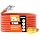 Outdoor Extension Cord 25 FT Waterproof, 12/3 Gauge Heavy Duty 3 Prong Power Cord with Lighted Indicator End, 15A 125V 1875W