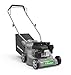 Q Garden QG39-130 4 Wheel Petrol Rotary Lawnmower with 3 Cutting Heights, 39cm Cutting Width and 35L Collection Bag - 1 Year Guarantee
