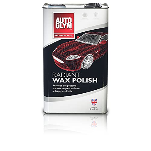 Autoglym Radiant Wax 5ltr Super Resin Polish Free 500ml Polish Bottle