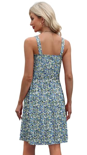 WIHOLL Summer Dresses for Women 2025 Curvy Fahion Floral Sundresses Beach Vacation Clothes2