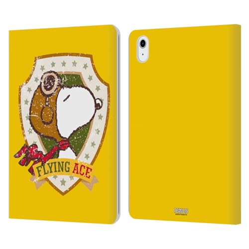 Funda Snoopy para iPad Air 2020 2022 de cuero tipo libro Peanuts