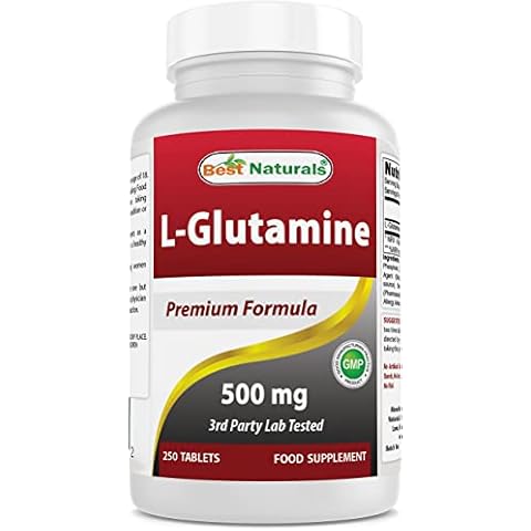 Best Naturals L-Glutamine 500 mg Tablets Cover