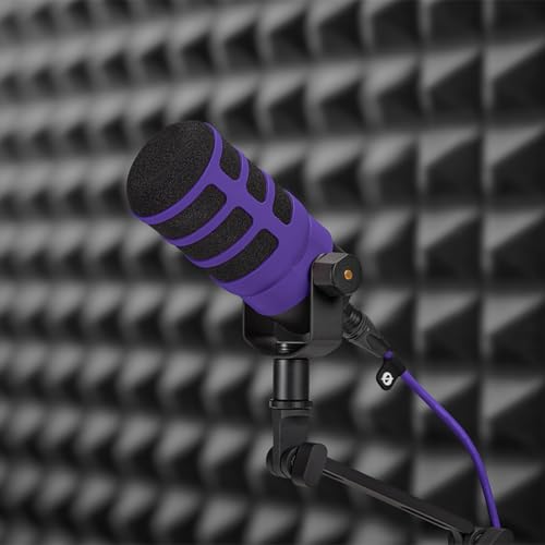 RØDE WS14 Premium Pop Filter for PodMic and PodMic USB (Purple) by RØDE - Image 2