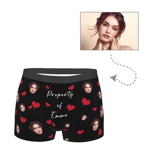 Personalized Boxers for Men Father Husband Boyfriend, Funny Boxers for Men Father's Day Birthday for Him4