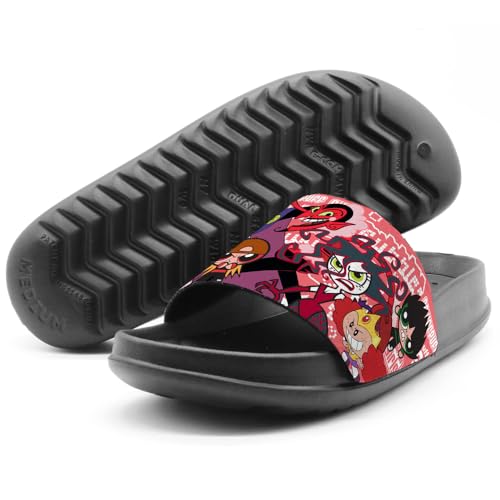Powerpuff Girls Villains Unisex Adult Slides Adjustable Flip Flop Sandals Officially Licensed Hypd Slydr Switch™4