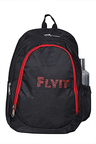 Nirant Plastic FLYIT Casual Bag |Laptop Bag/Backpack|School Bag-BK1105-Black