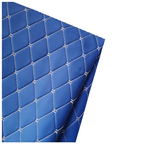 NIANTONG Tissu Simili Cuir Matelassé de Rembourrage 1,4x1m Tissu Faux Cuir 0,6cm Simili Cuir d'ameublement pour Meubles Voitures CanapéS Coussins Sièges...