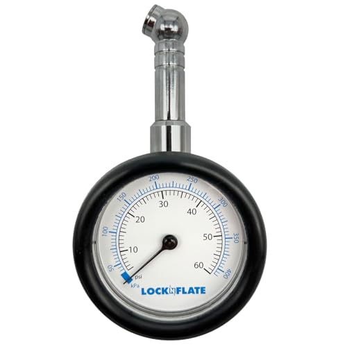 �^�C����C���v�A�ǂ݂₷��2.5�C���`�A�i���O�_�C�����A5-60 PSI�A�ϋv���̂��߂̃��o�[�o���p�[�f�U�C���B